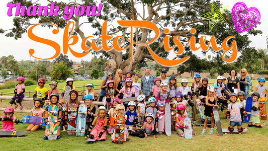 Skate Rising Selected for 4th Annual SkateXS Give Back Campaign