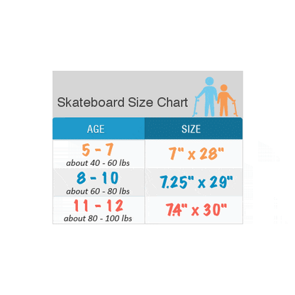 SkateXS Advanced Kids Skateboard