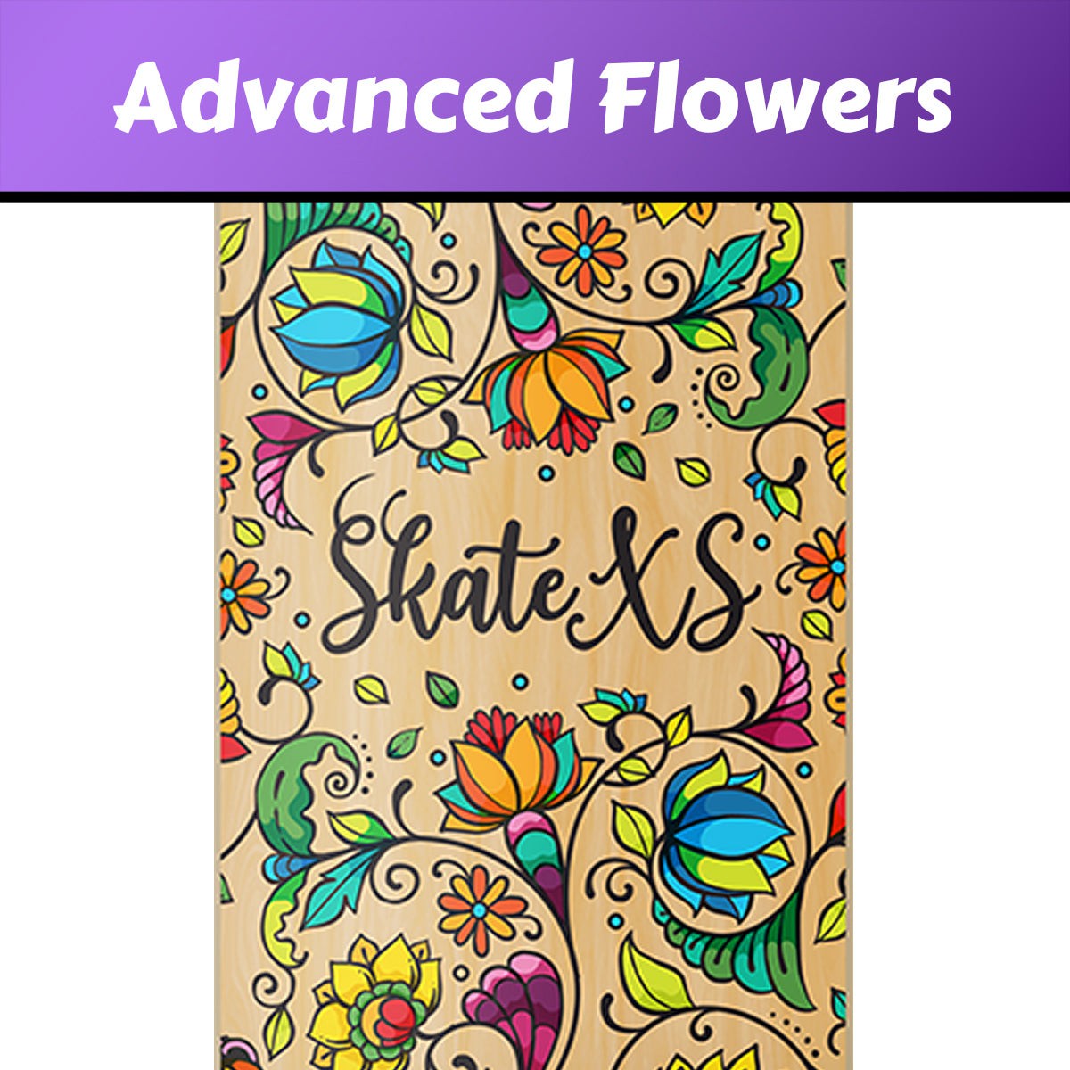 SkateXS Advanced Kids Skateboard