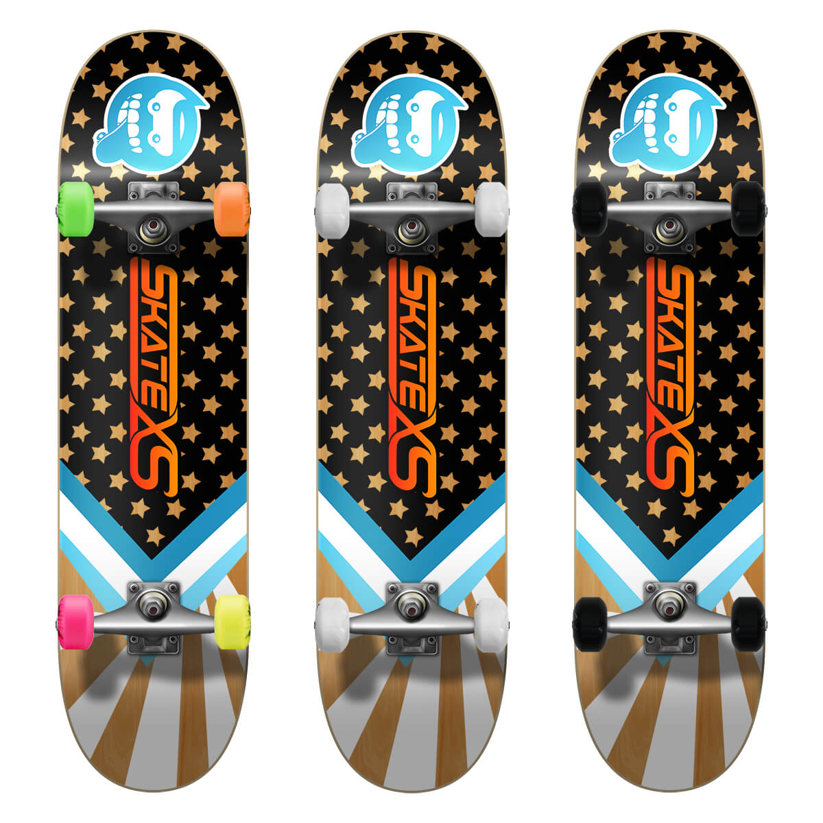 SkateXS Advanced Kids Skateboard