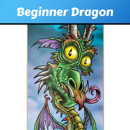 SkateXS Beginner Dragon Kids Skateboard Icon